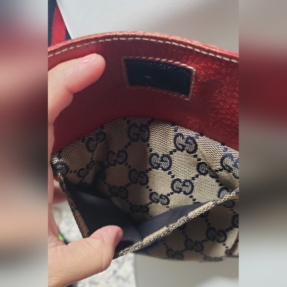 Gucci GG Canvas Supreme Web Double Pocket Belt Bag - Picture 7 of 13